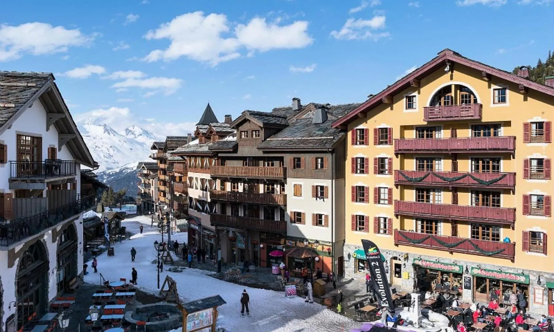 Апартаменты Residence Les Arcs 1950 Le Village - Maeva Home - Appartement 4 Pieces 8 Personnes - Prestige Mae-2661 Бур-Сен-Морис